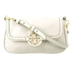 Tory Burch Amanda Mini Cross Body Bag, Cream